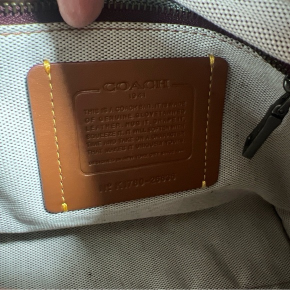 New with tags Coach Pink Satchel with Floral Accents - Picture 11 of 16